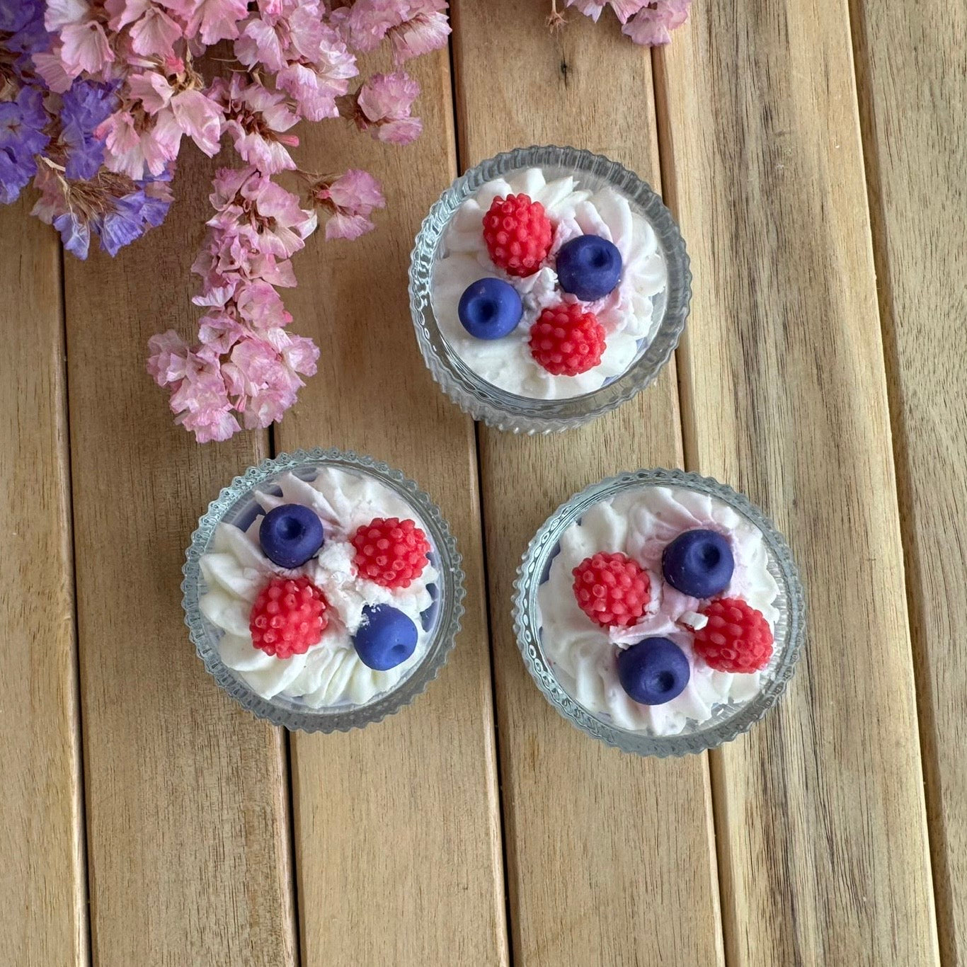 Vela aromática mini frutas del bosque