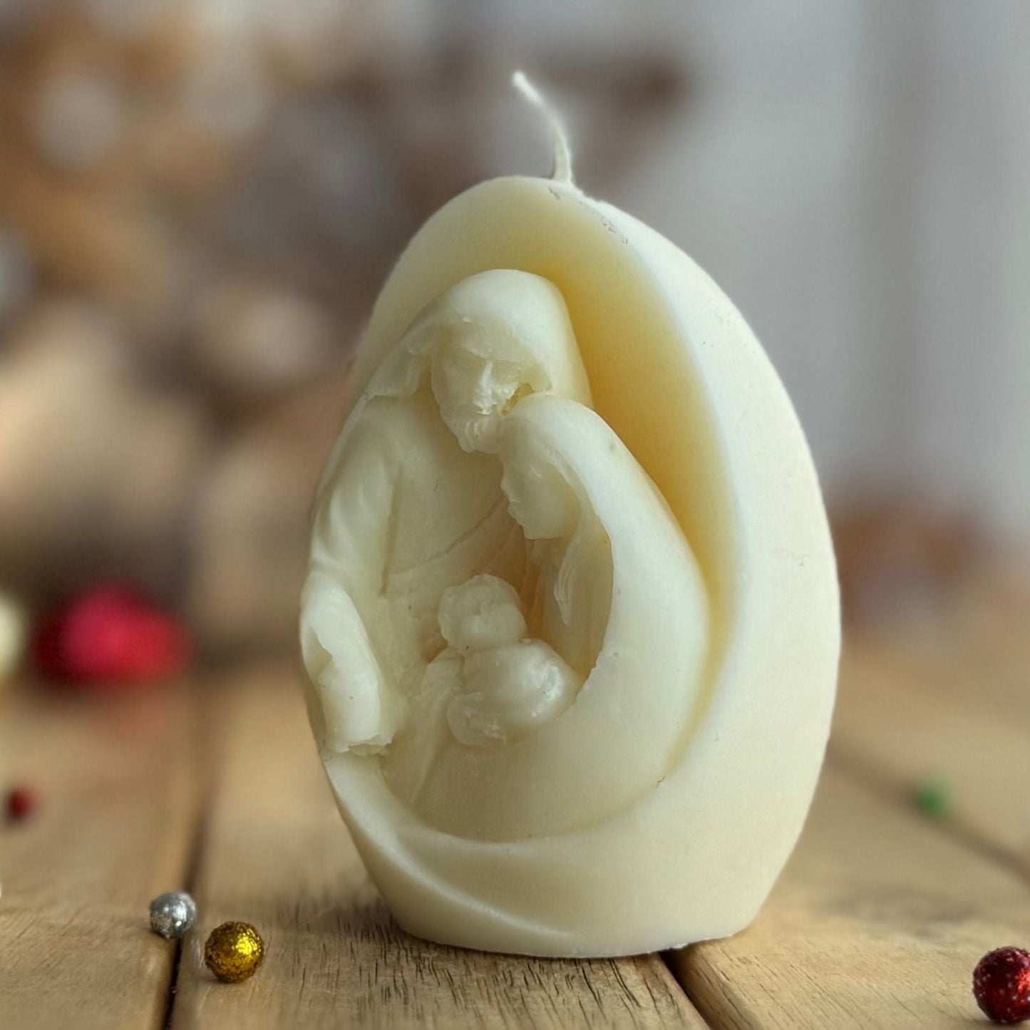 Vela decorativa pesebre ovalado