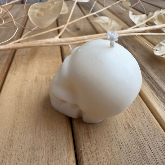Vela decorativa calavera