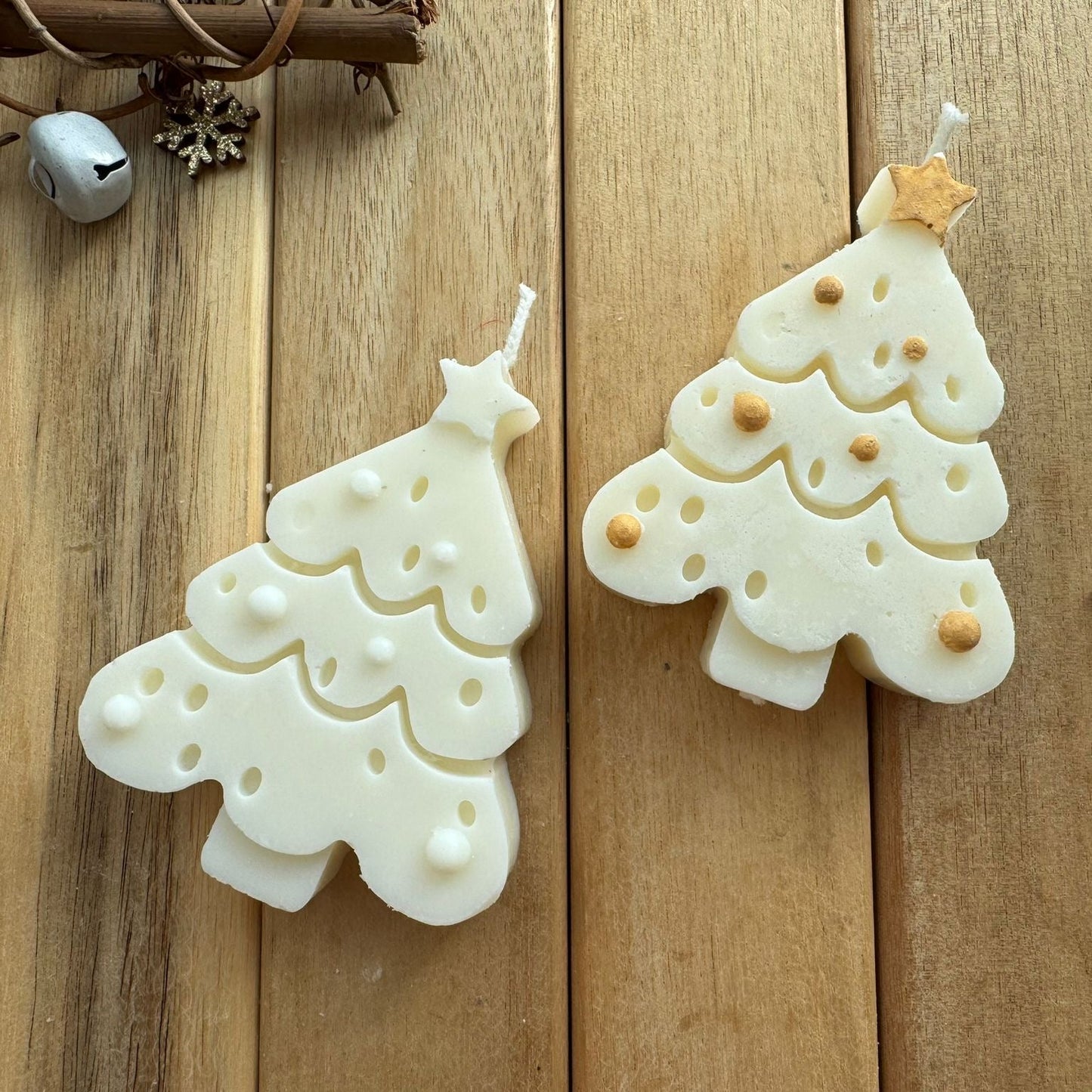 Vela decorativa árbol navideño