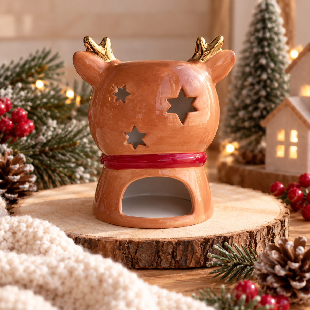 Quemador Wax Melts Reno Navideño