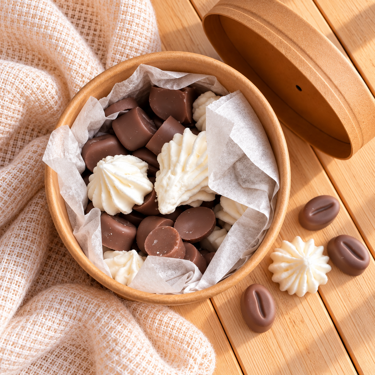Wax Melts Café – Tarro Kraft