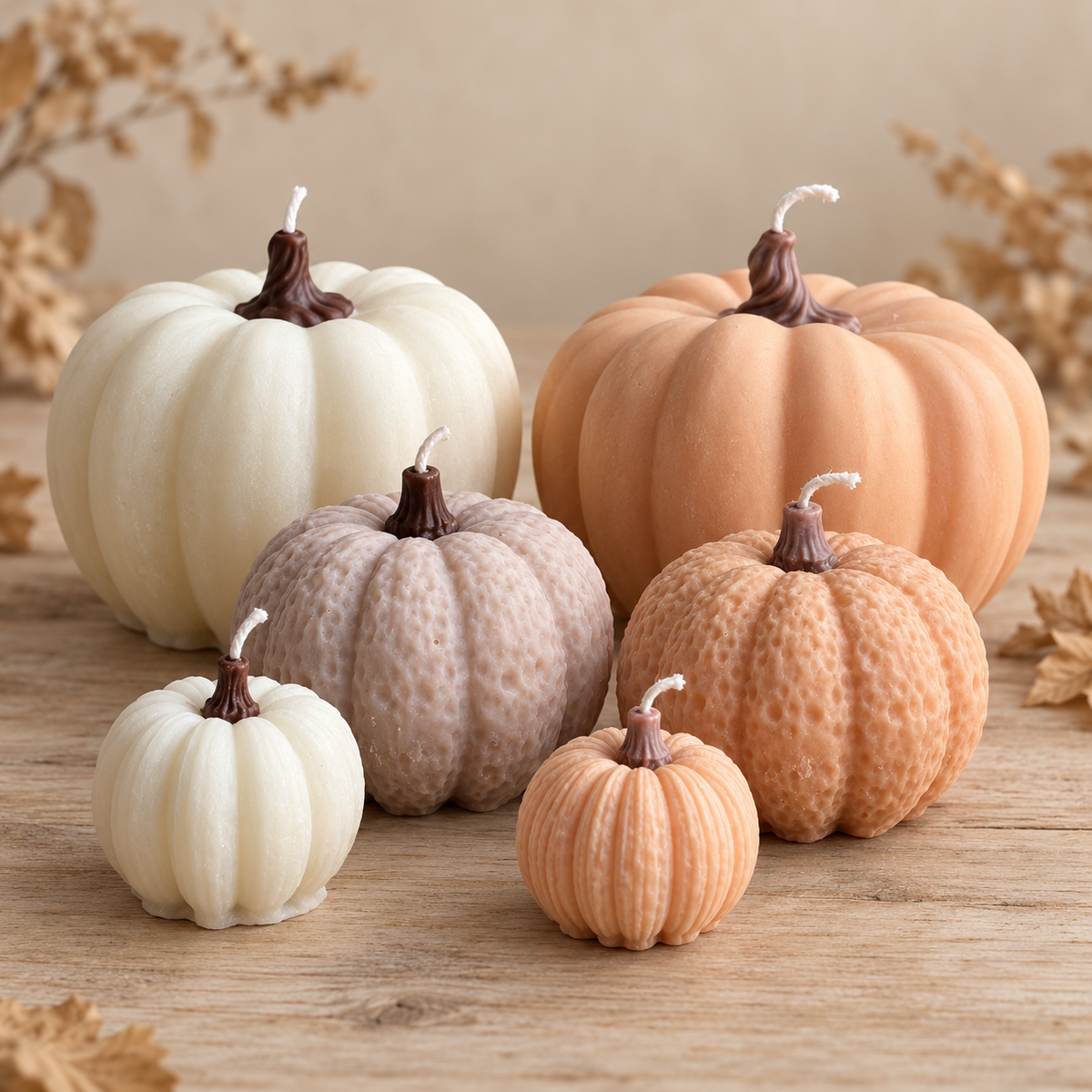 Vela decorativa calabaza