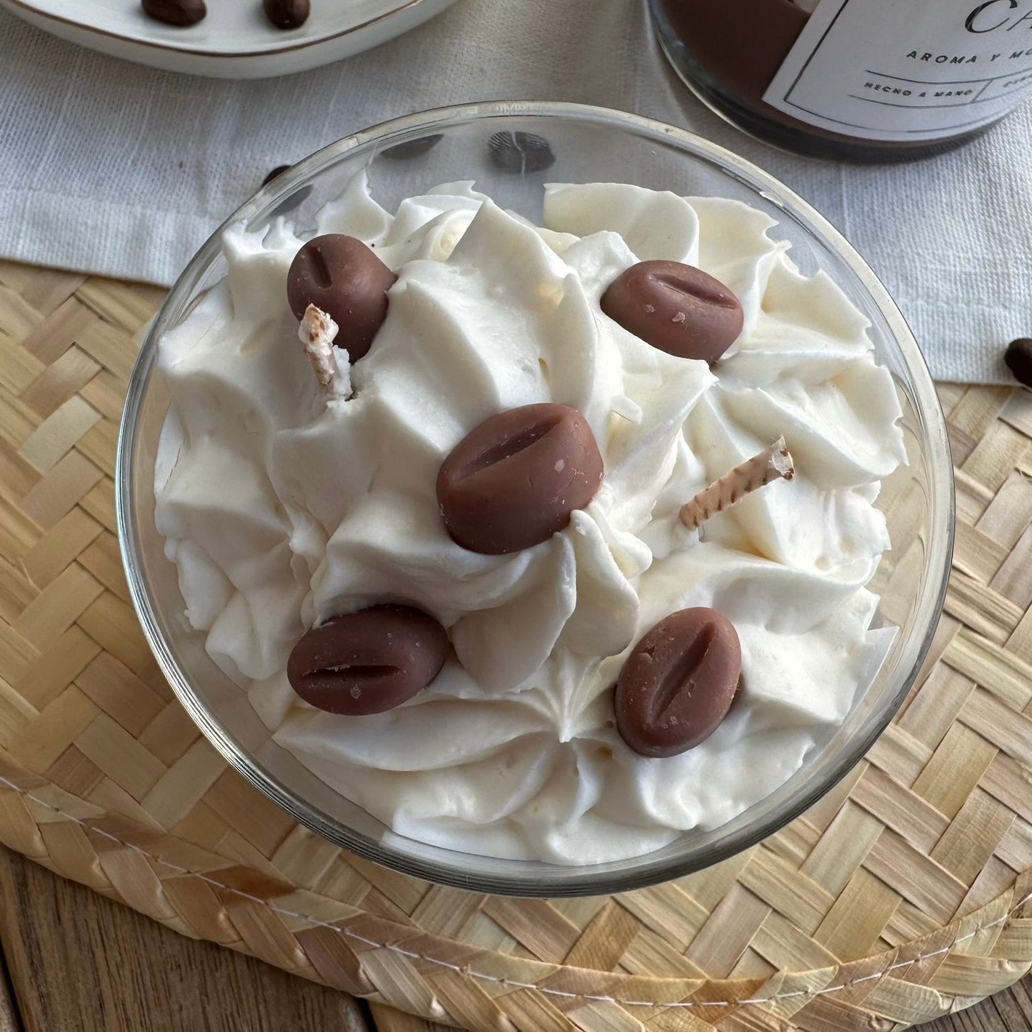 Vela aromática café