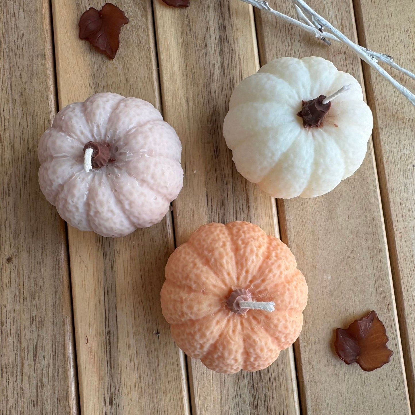 Vela decorativa calabaza