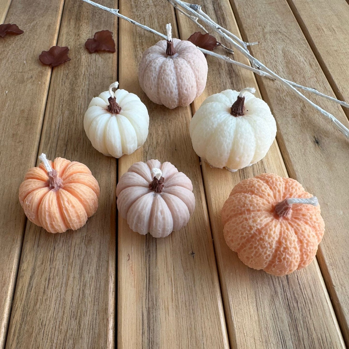 Vela decorativa calabaza