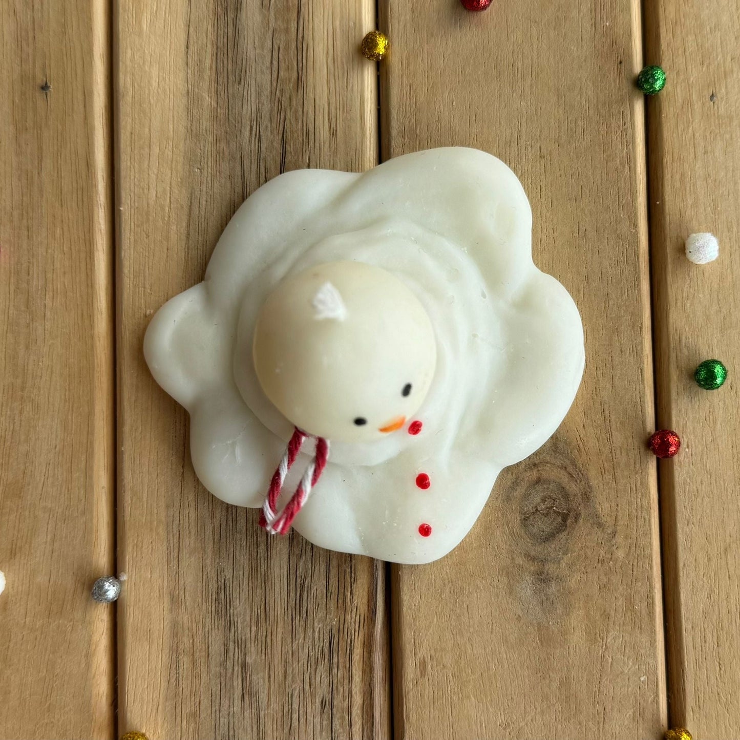 Vela decorativa copo nieve