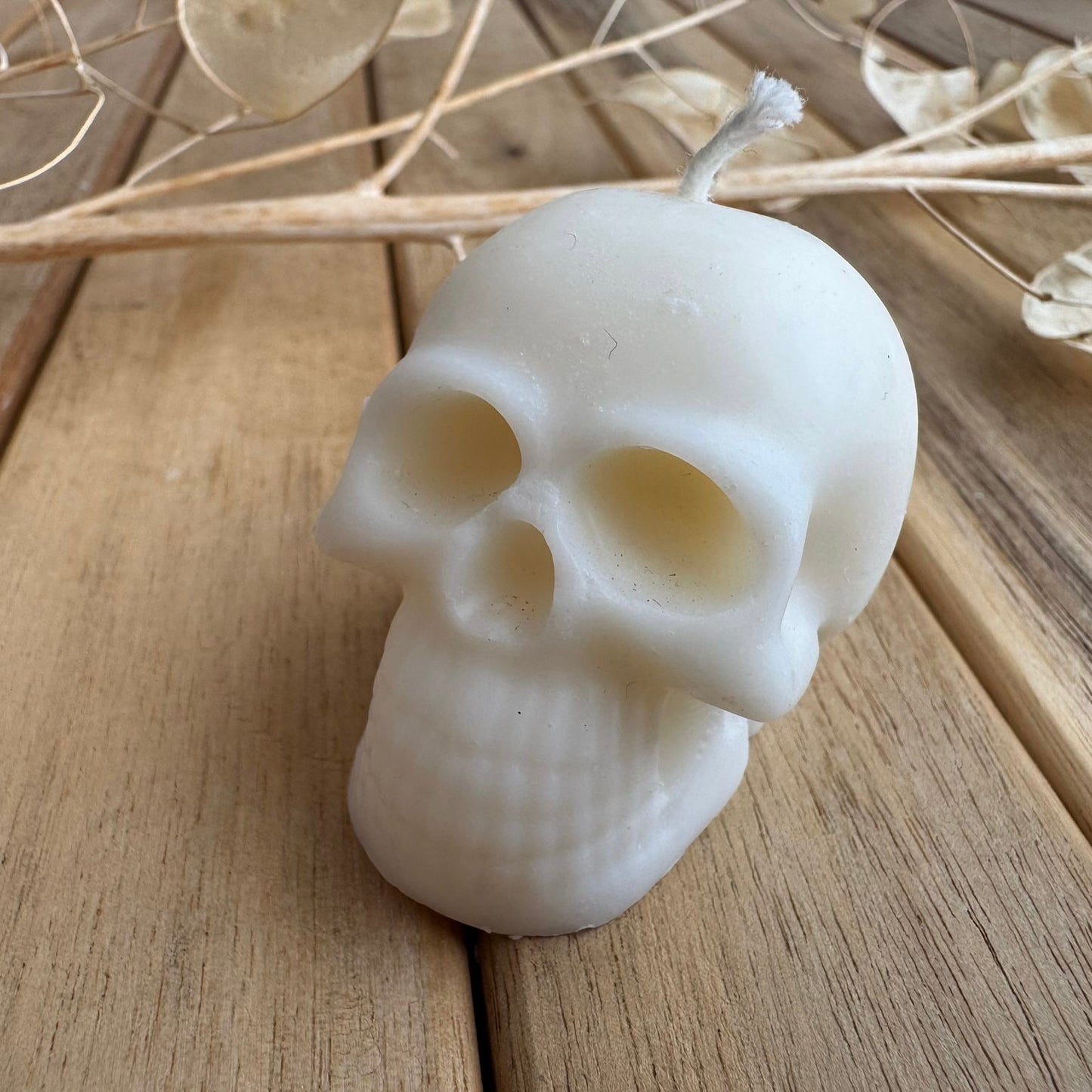 Vela decorativa calavera