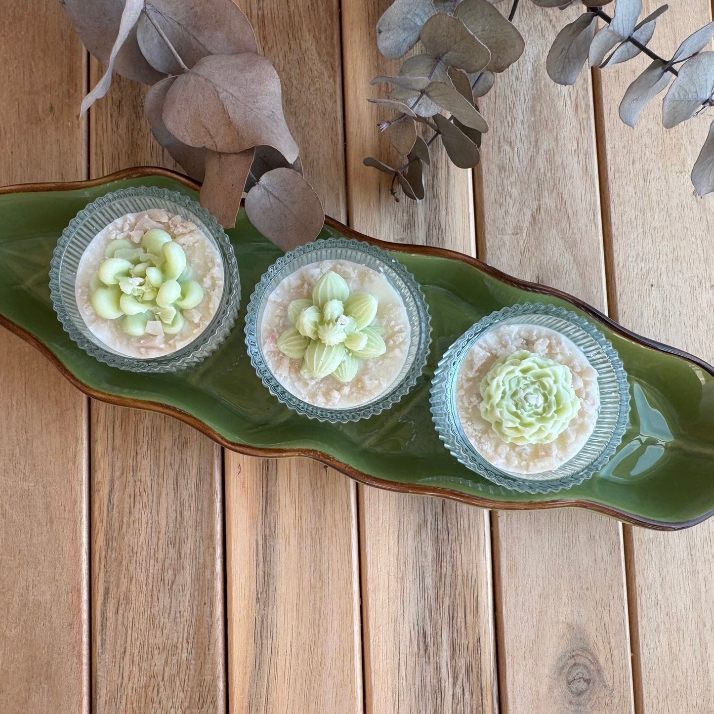 Vela aromática mini cactus