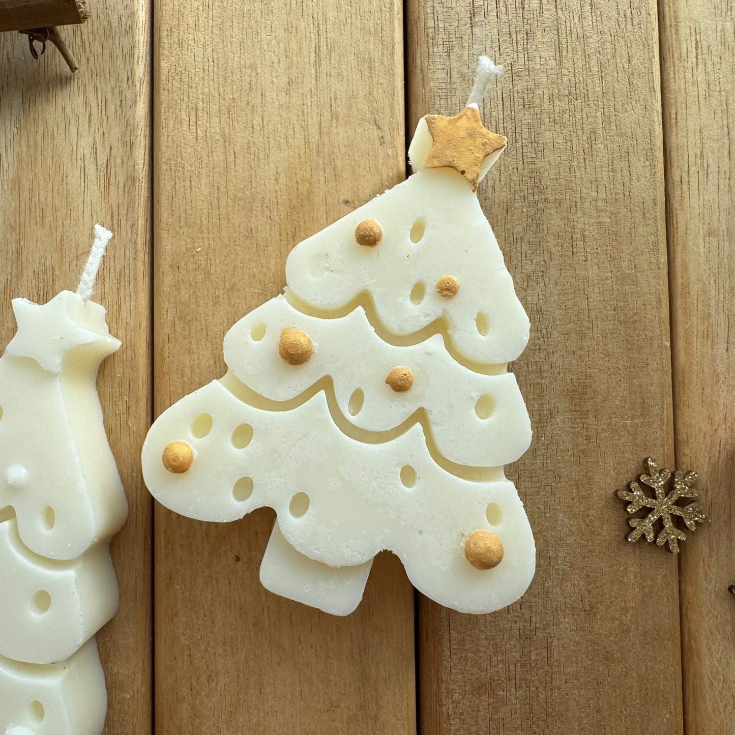 Vela decorativa árbol navideño