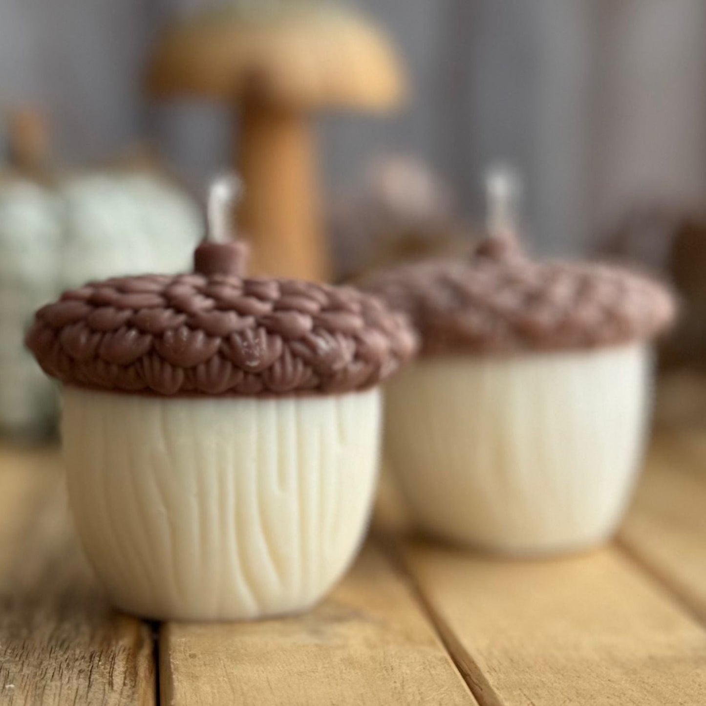 Vela decorativa bellota