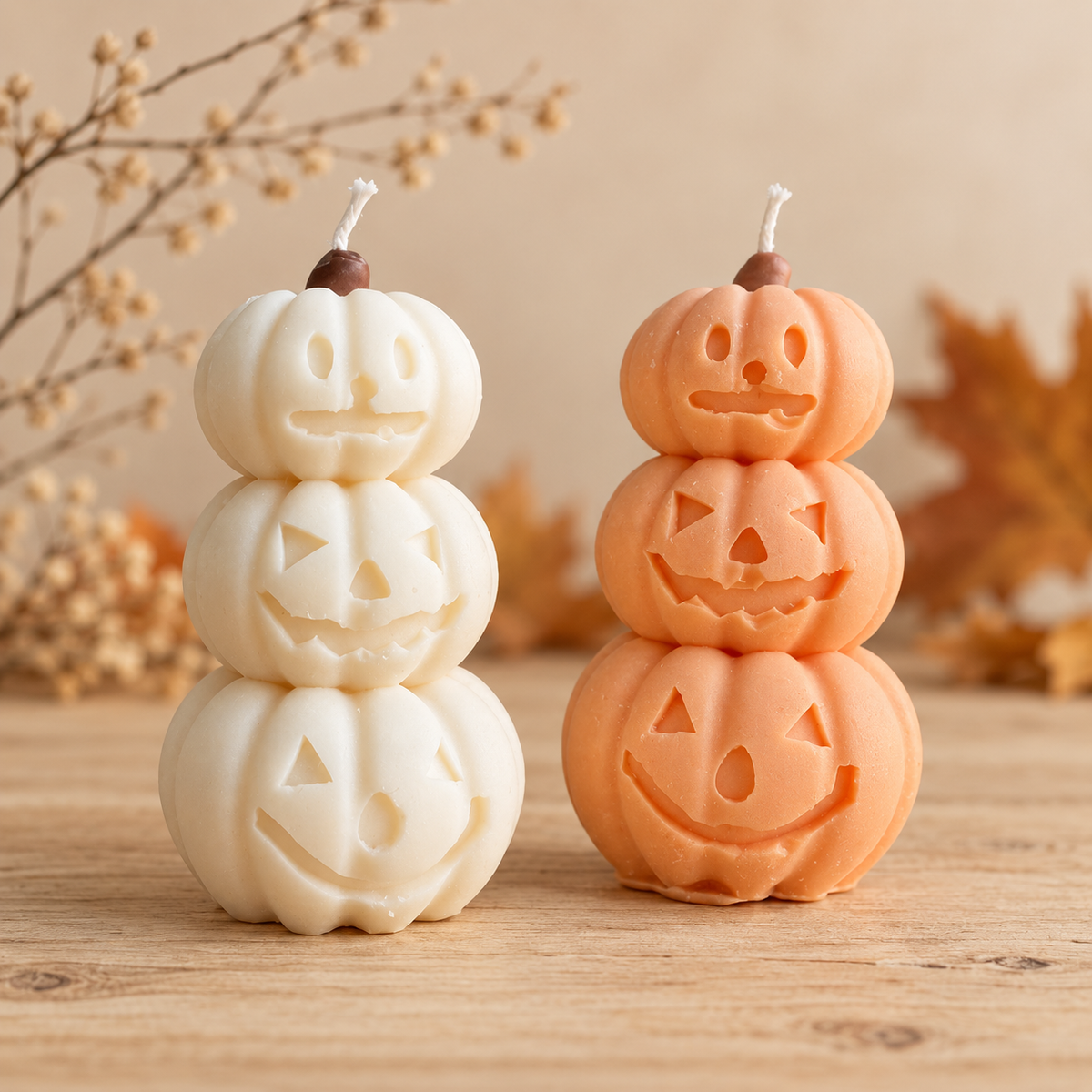 Vela decorativa Tres Calabazas