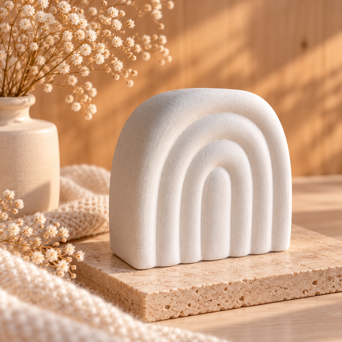 Quemador Wax Melts Arcoíris Minimalista