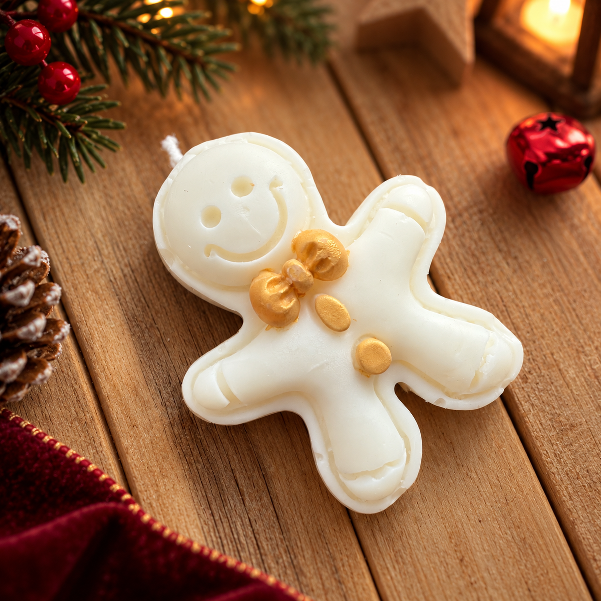 Vela decorativa galleta