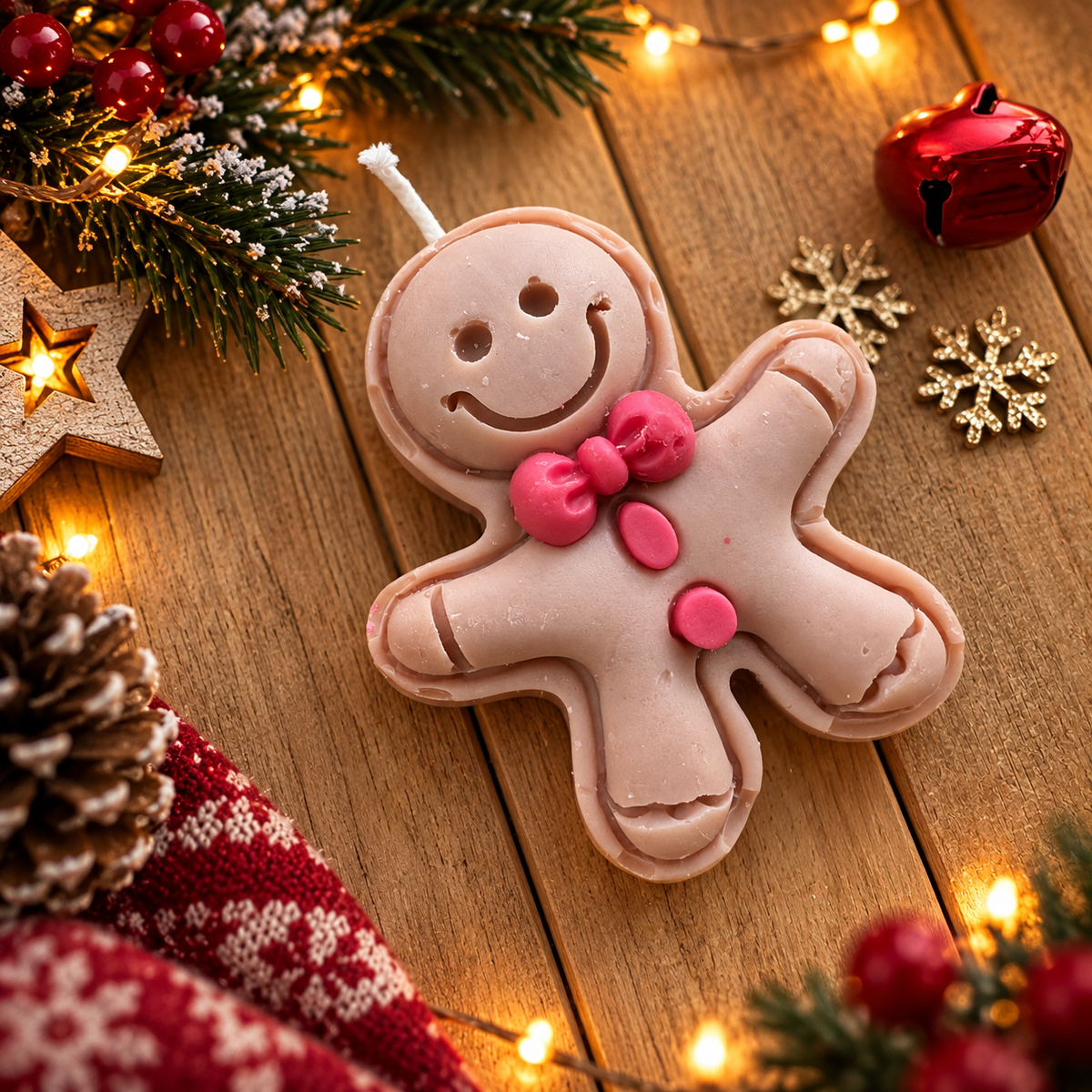 Vela decorativa galleta