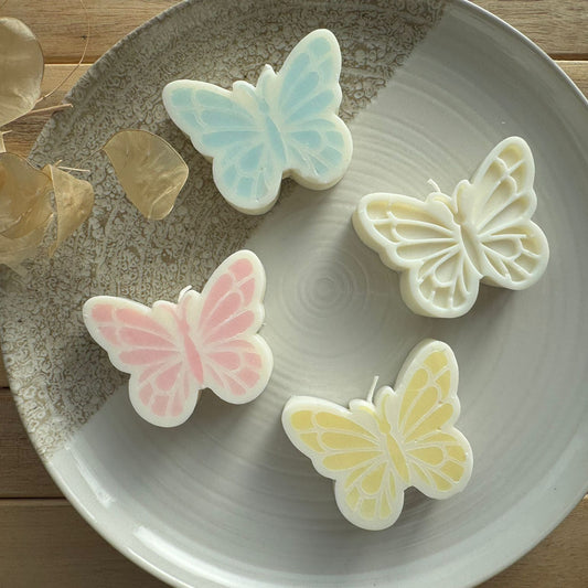 Vela decorativa mariposa
