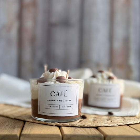 Vela aromática café