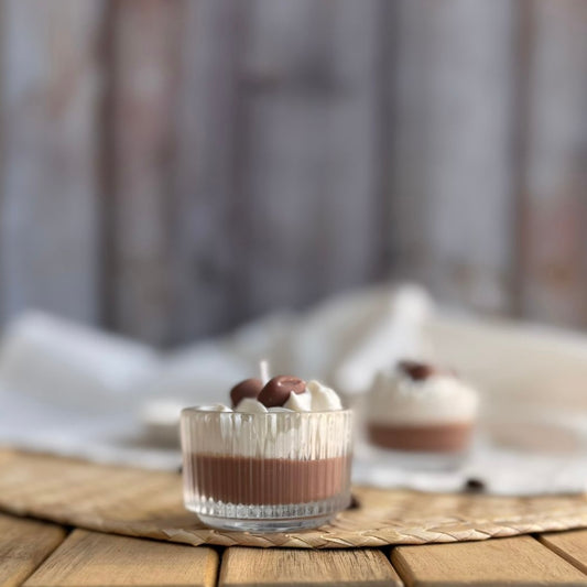 Vela aromática mini café
