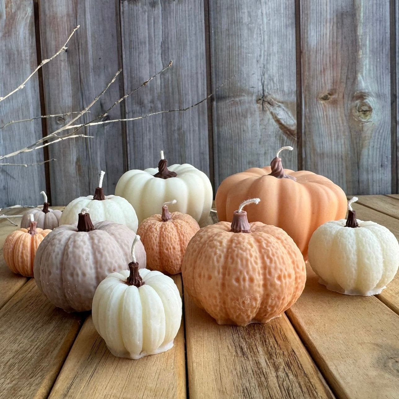 Vela decorativa calabaza