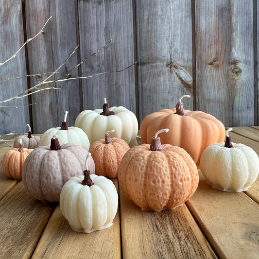 Vela decorativa calabaza