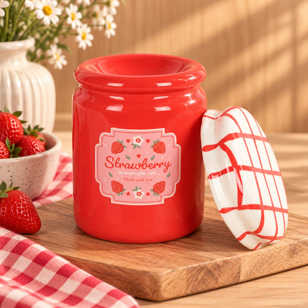 Quemador Wax Melts Mermelada de Fresa