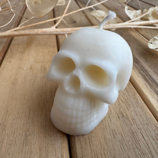 Vela decorativa calavera